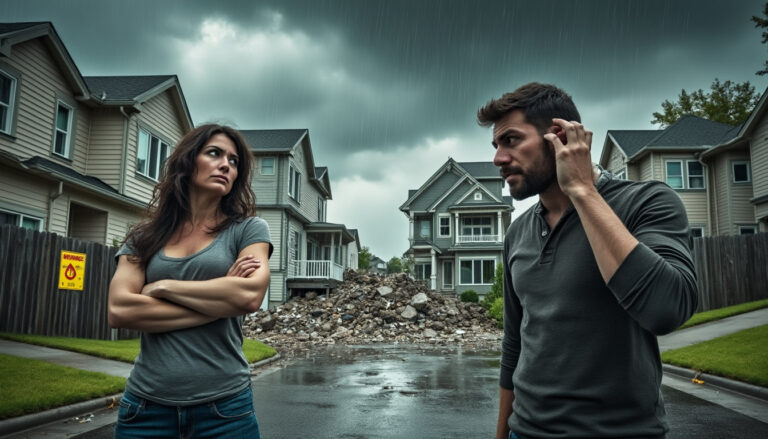 découvrez l'histoire troublante de propriétaires en colère, confrontés à l'impossibilité d'accéder à leurs logements menacés d'effondrement. une situation alarmante exacerbée par le manque d'indemnisation, soulevant des questions cruciales sur la protection des droits des citoyens.